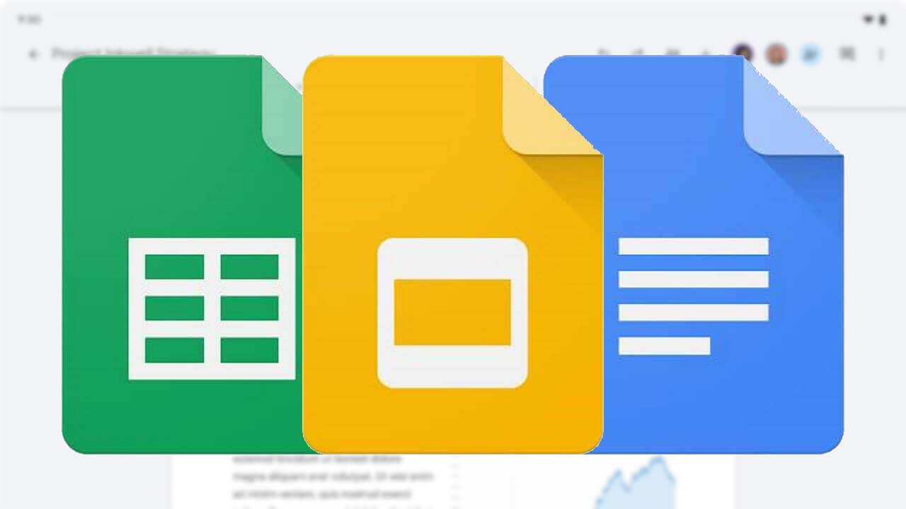 Android「Google ドキュメント/スプレッドシート/スライド」垂直メニュー実装