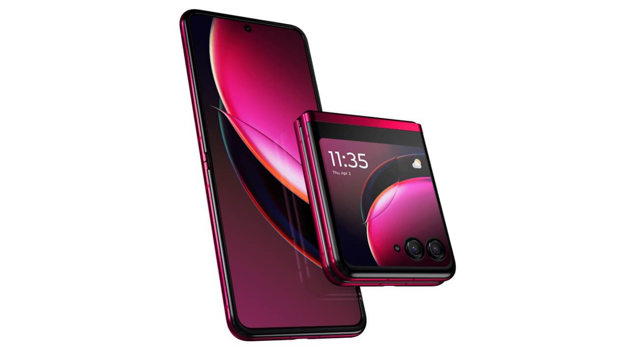 Moto razr+-Viva Magenta