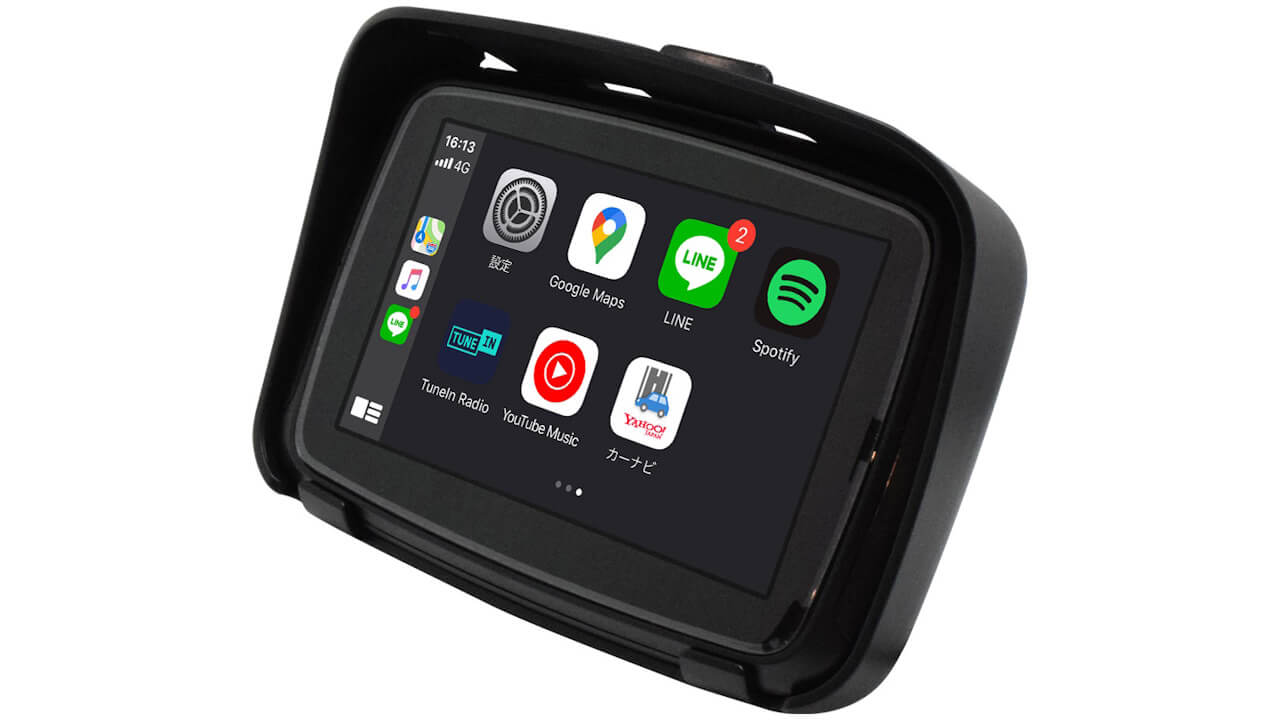 三金商事、バイク用ワイヤレスAndroid Auto「PDA-05B/07B」ファームウェア更新を案内