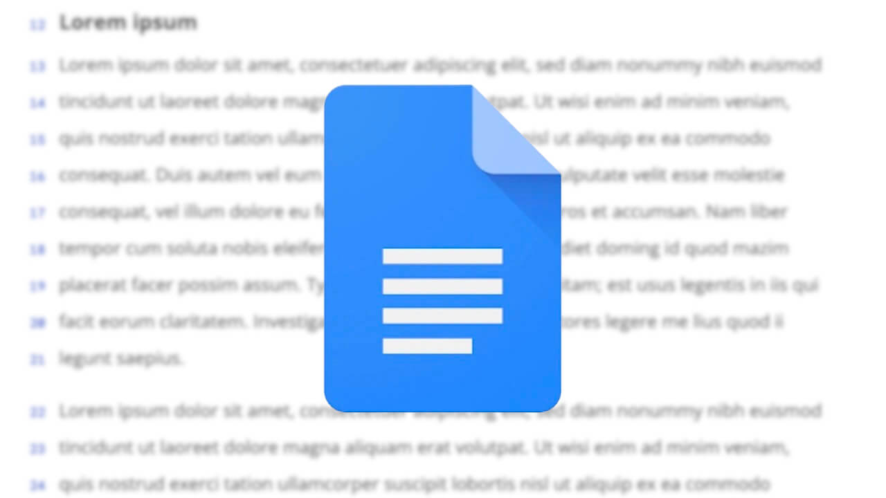 「Google ドキュメント」行番号追加オプション提供