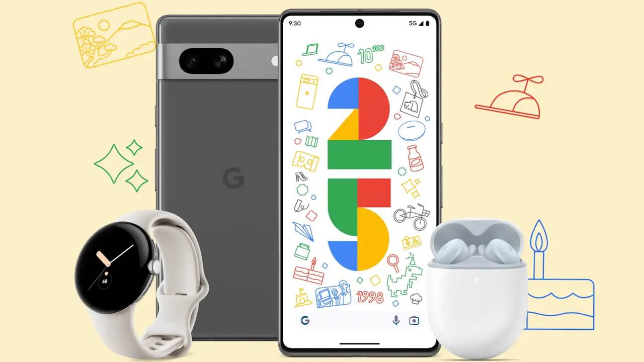 最後のご案内：Googleストア「Google創立25周年キャンペーン」まもなく終了