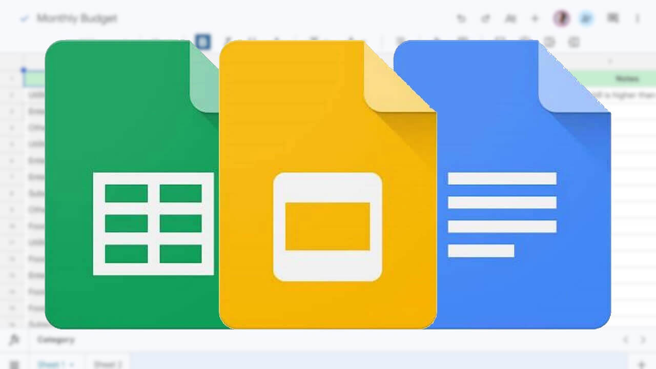 Android「Google スプレッドシート/スライド」大画面デバイス最適化
