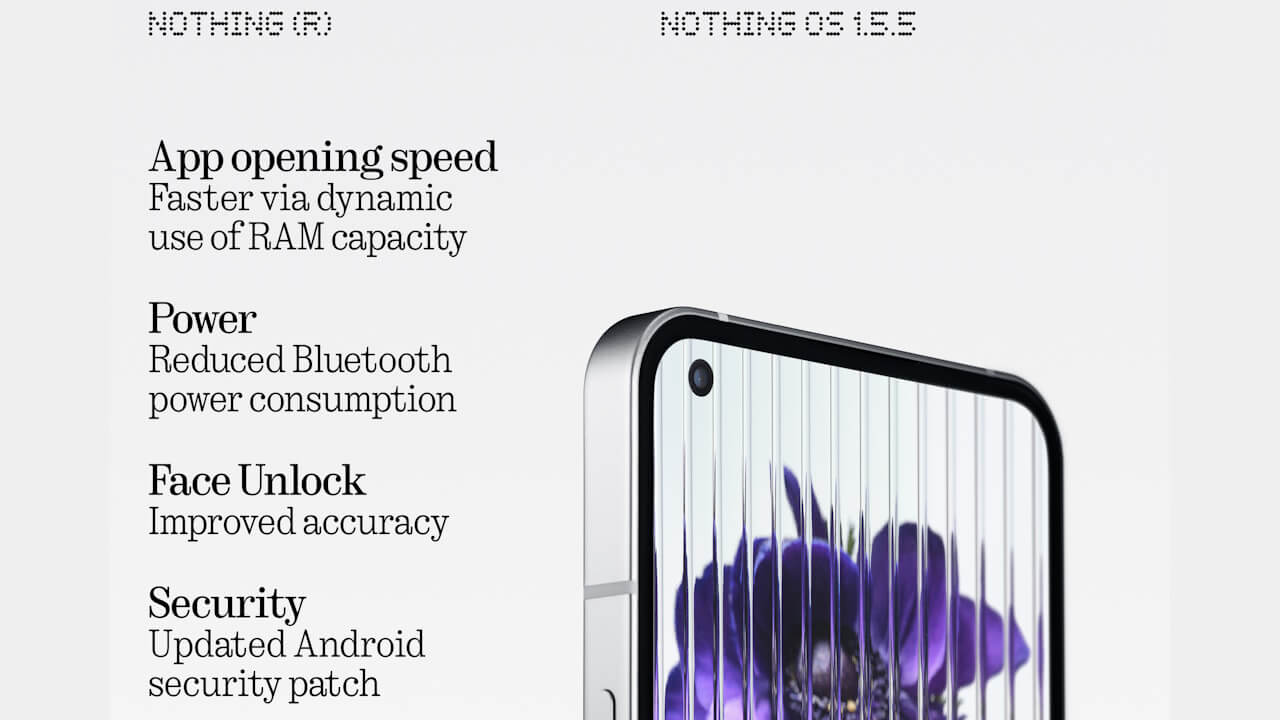 アプリ起動高速化！「Nothing Phone (1)」v1.5.5アップデート配信