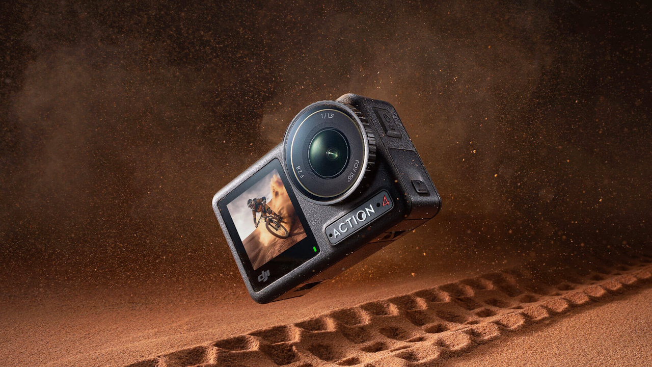 DJI、新世代アクションカム「Osmo Action 4」発表