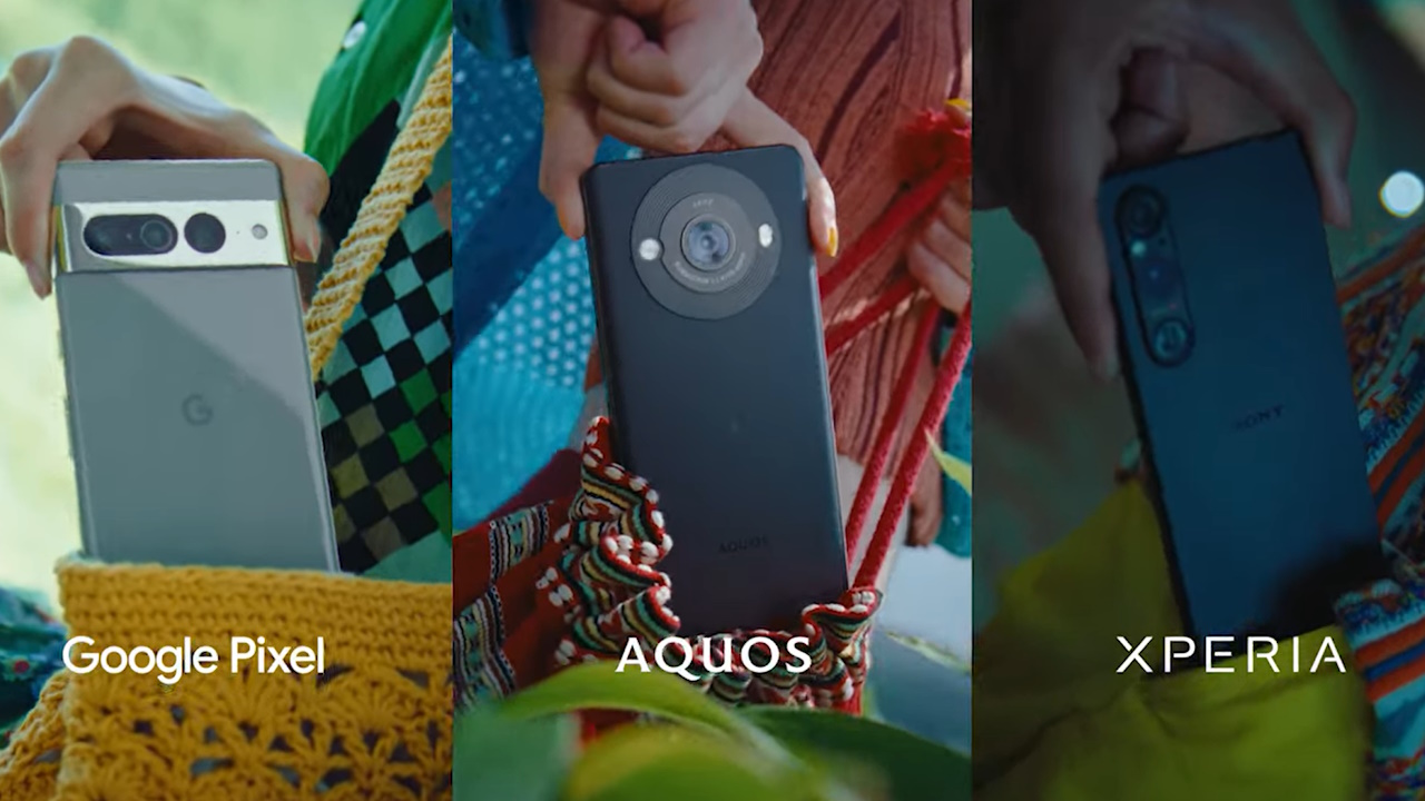 Google Pixel/AQUOS/Xperiaなら！新プロモーション動画4本公開