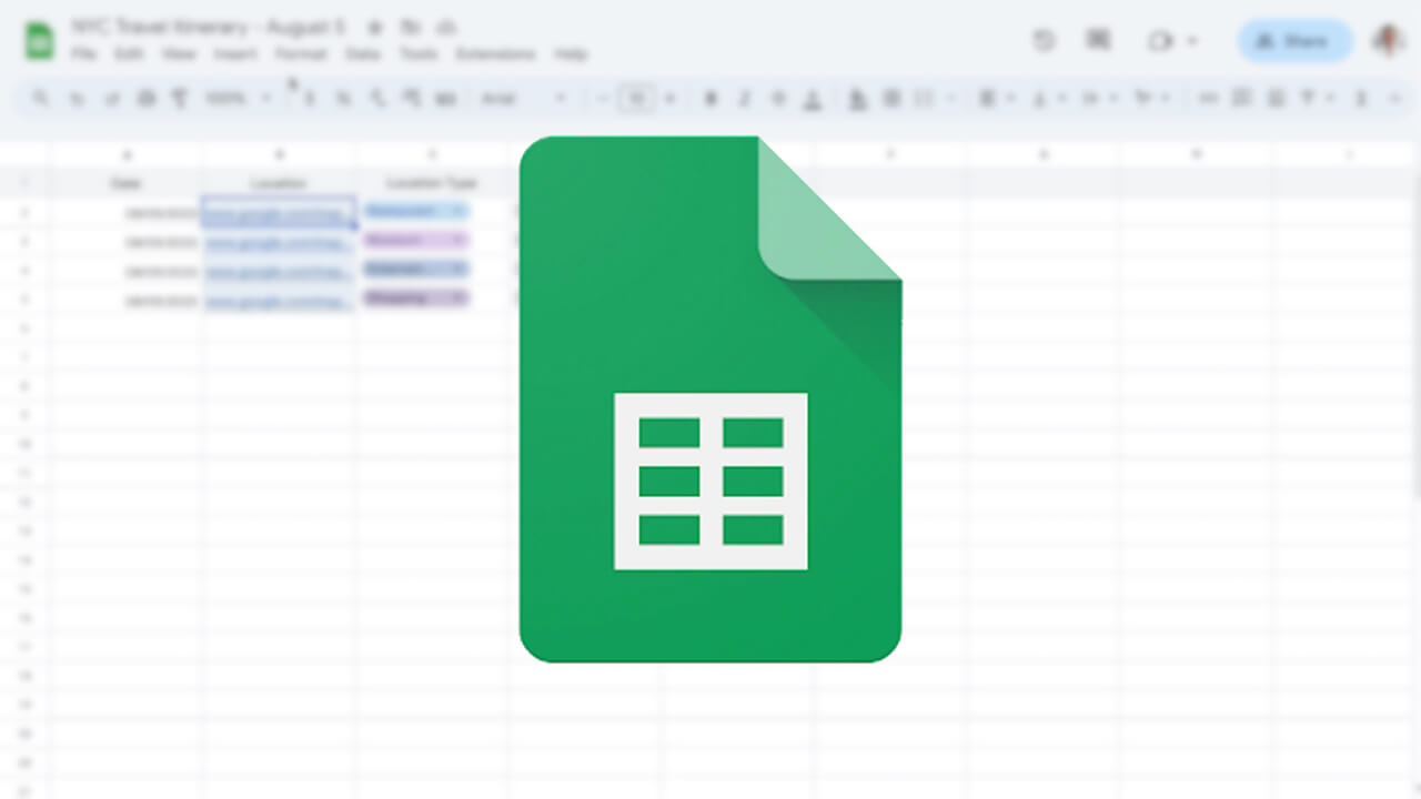 「Google スプレッドシート」地図スマートチップ一括変換対応