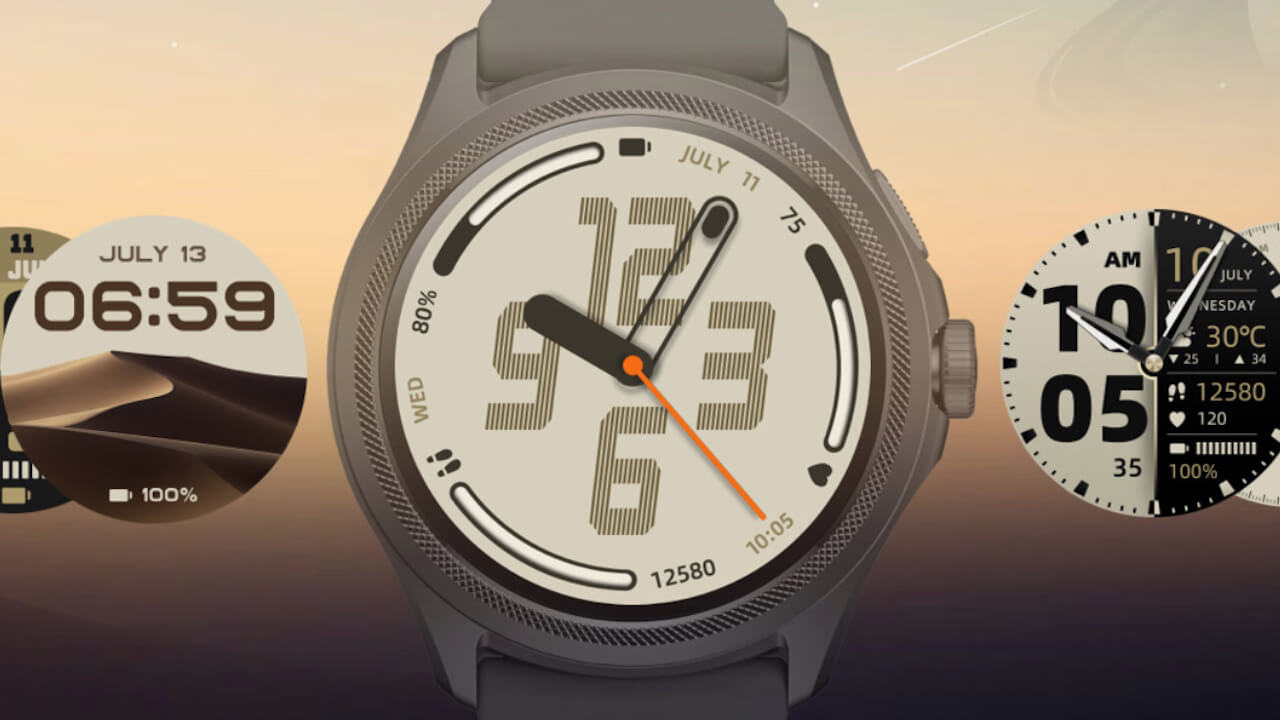 Mobvoi、Wear OS 3「TicWatch Pro 5」新色Sandstone追加