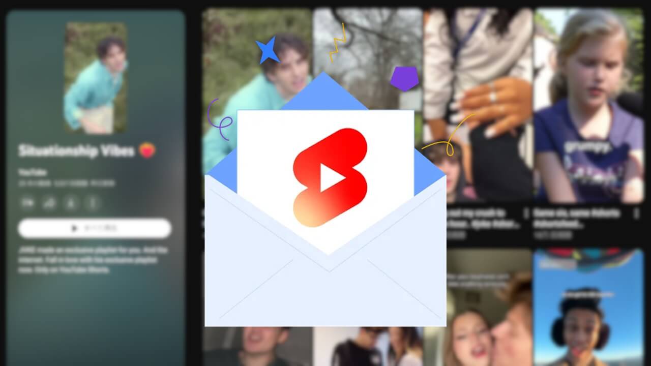 「YouTubeショート」再生リスト保存可能に