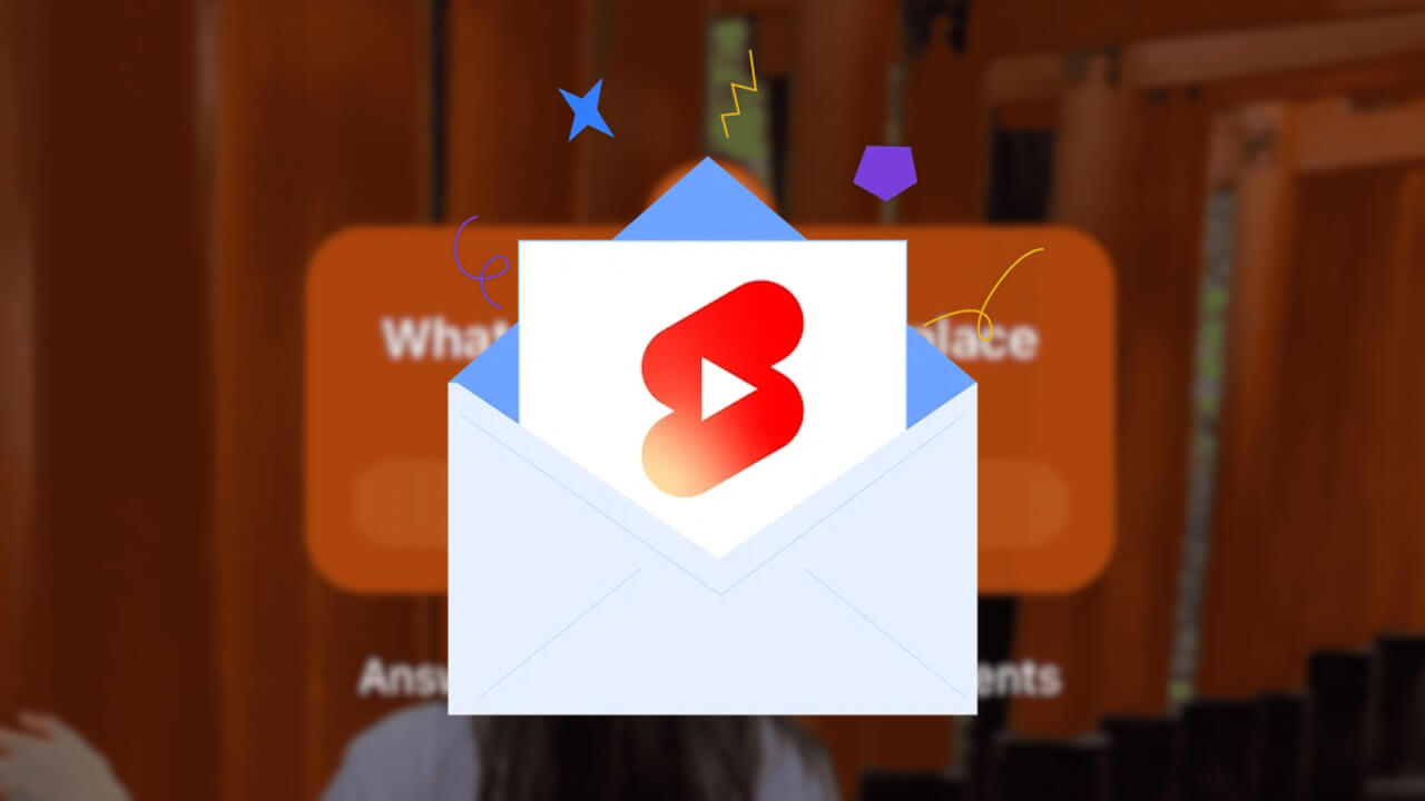 「YouTubeショート」クリエイター向けQ&Aステッカー展開