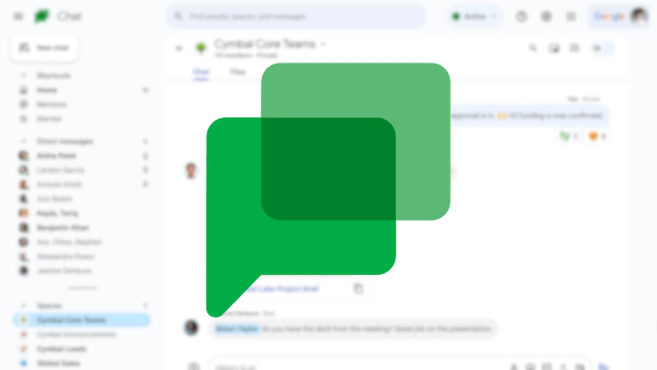 ついに！「Google Chat」スマートチップ導入