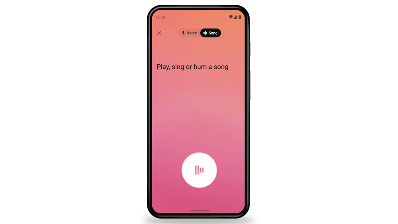 「YouTube」ハミング曲検索対応