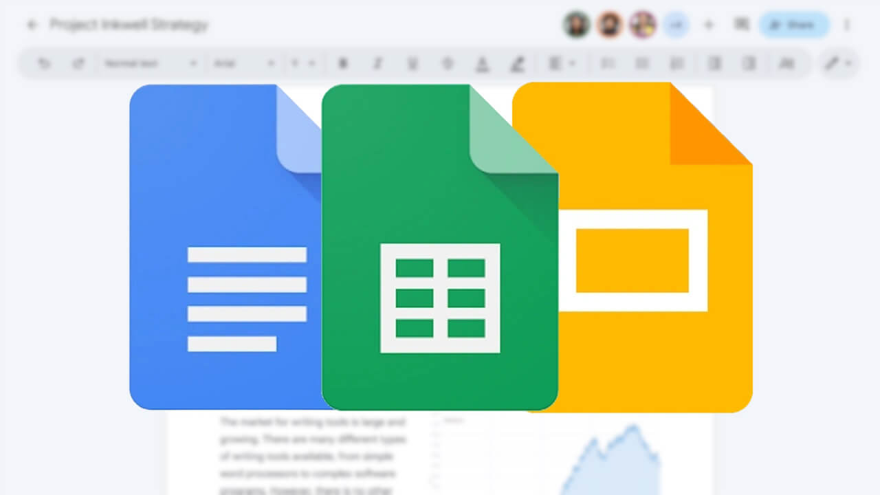 大画面Android「Google ドキュメント/スプレッドシート/スライド」ツールバー他改善
