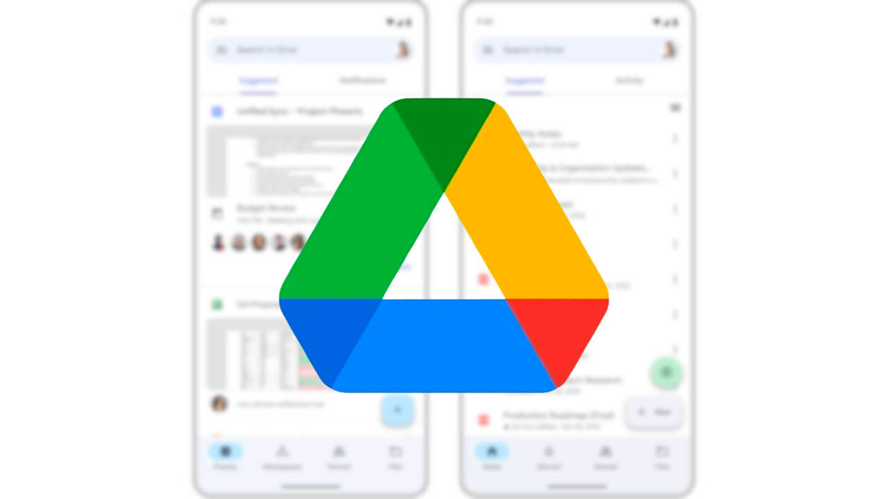 Android/iOS「Google ドライブ」UI刷新