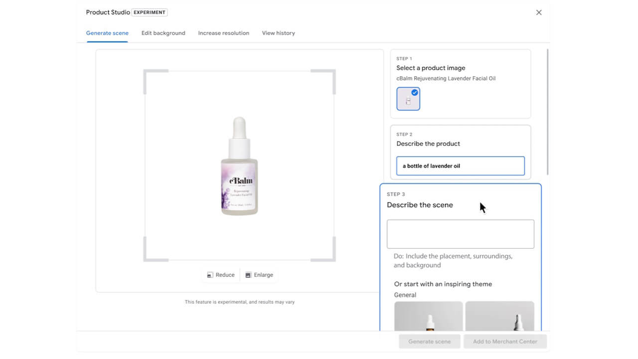 Google「Merchant Center Next」画像生成AIツール展開【米国】