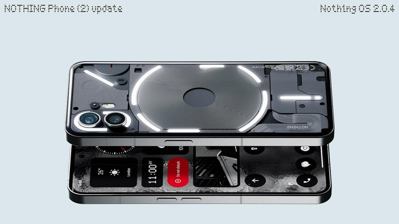 Phone (2)「Nothing OS 2.0.4」アップデート配信