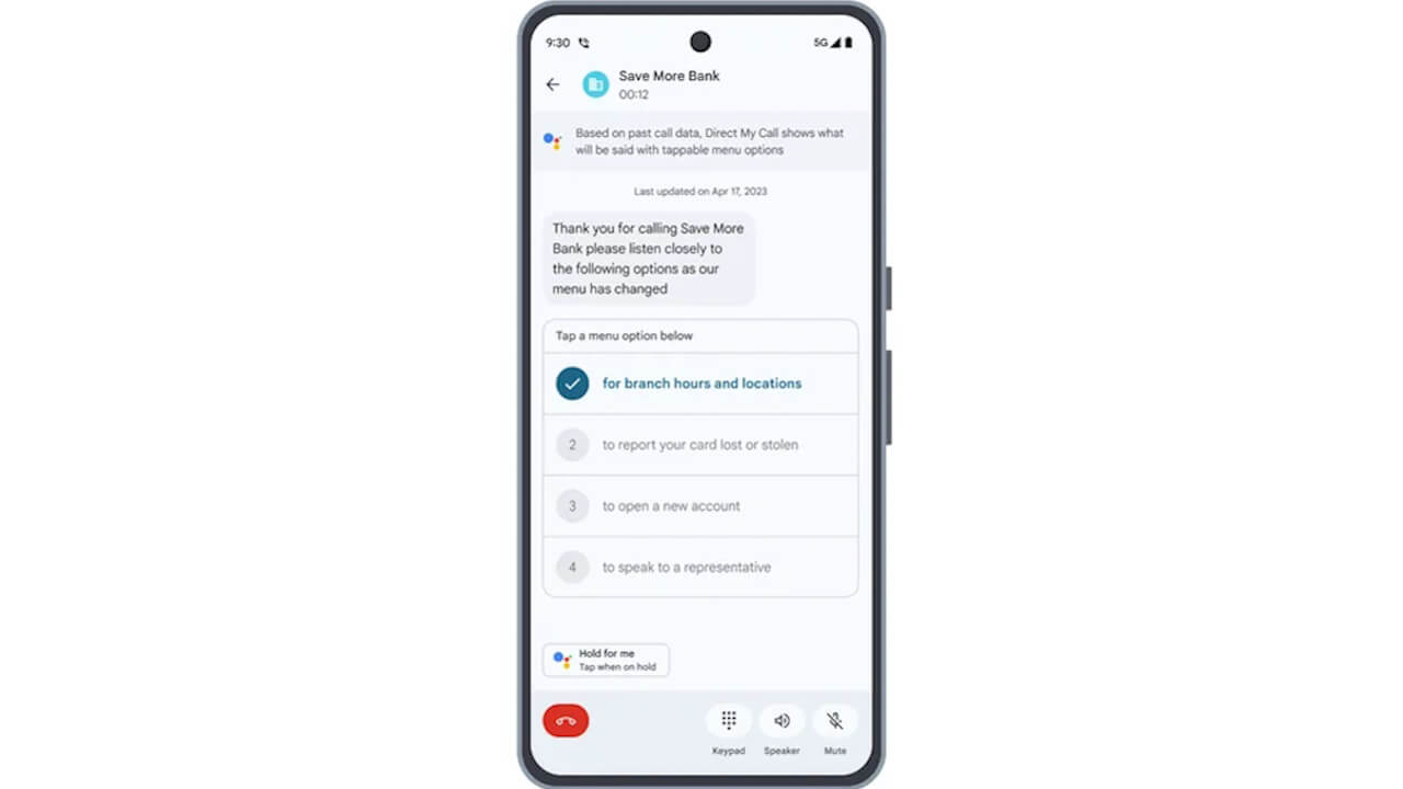 Google Pixel Direct My Call