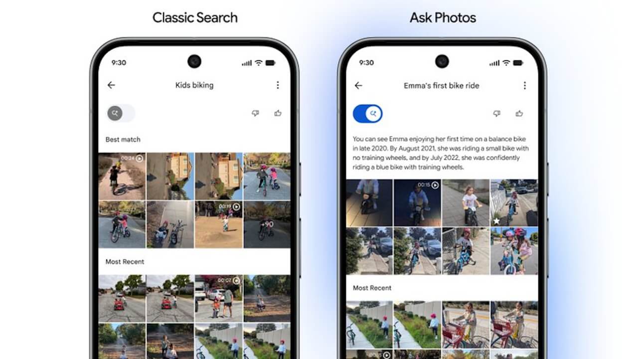 Google フォト「Ask Photos」ON/OFFトグル導入
